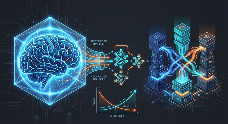 AI效率革命：2026年的模型蒸馏战争
