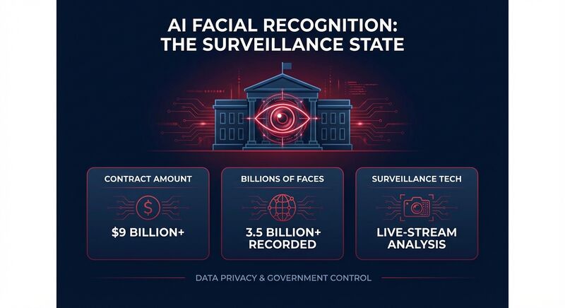 美国政府用22.5万美元购买AI监控：面部识别正在变成日常情报工具
