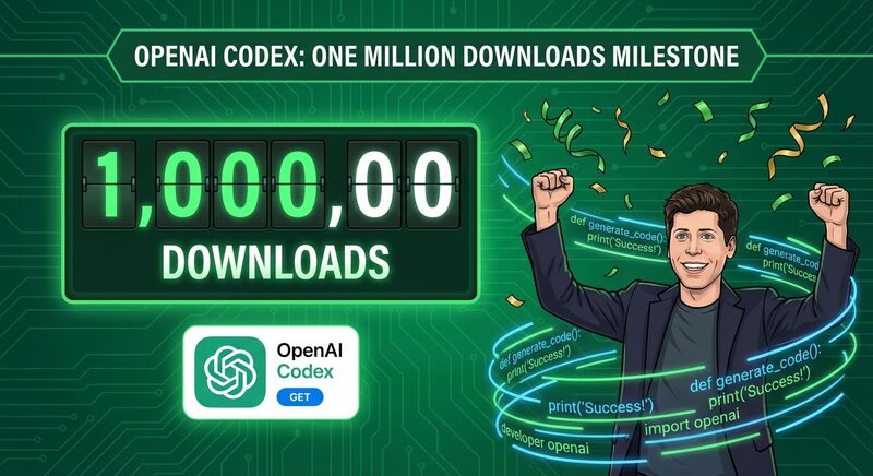 OpenAI Codex 首周破百万下载：AI编程进入主流时代