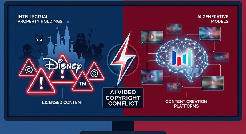 迪士尼起诉字节跳动：AI视频生成器的版权雷区