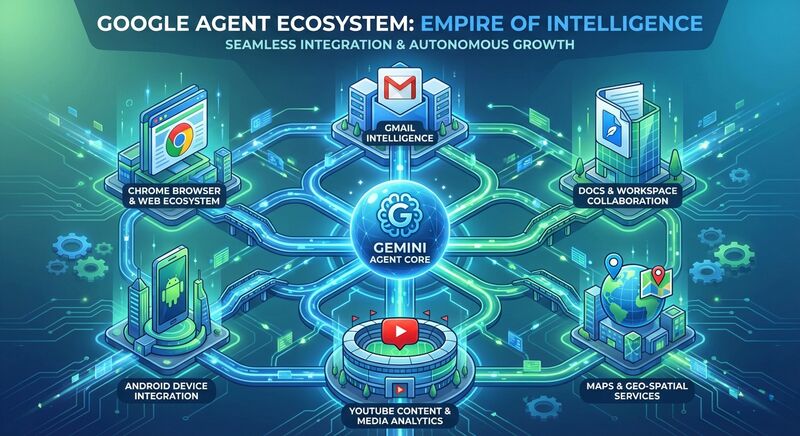 Google 的 Agent 帝国：从 Gemini 到完整生态