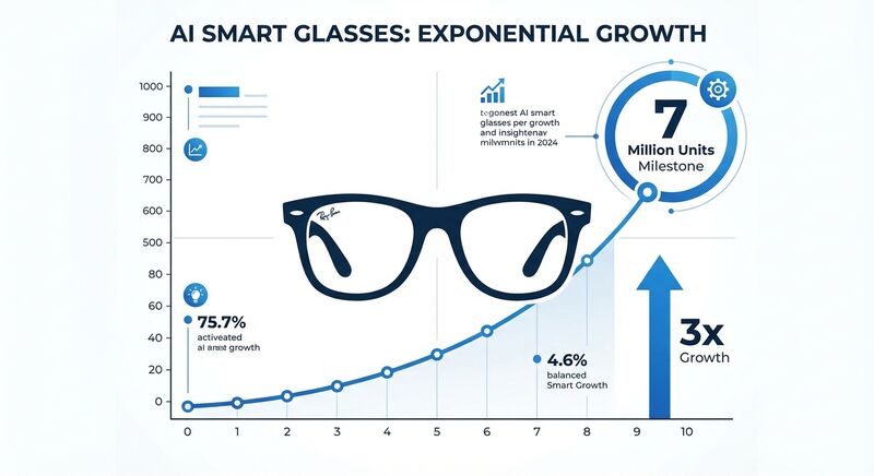 Meta卖疯700万副AI眼镜：一个被低估的硬件拐点
