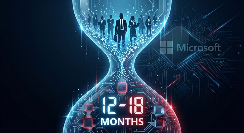 微软AI CEO的末日预言：白领工作只剩18个月