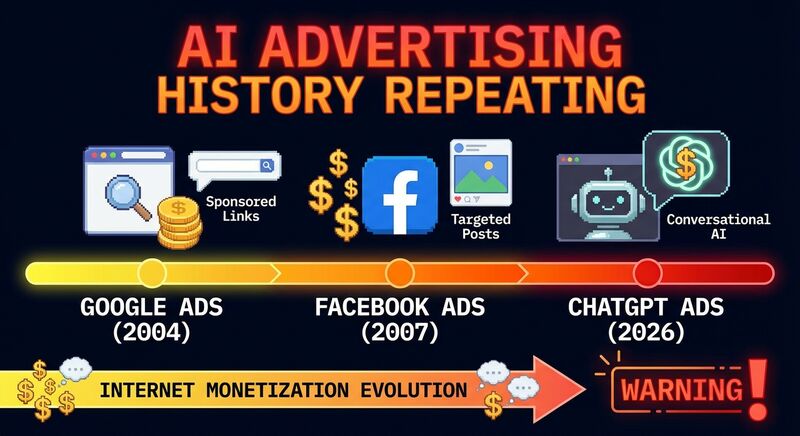 OpenAI研究员闪电辞职：ChatGPT广告的'Facebook化'警告