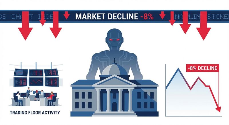 华尔街进入AI猎杀模式：金融股成为软件股之后的下一个猎物